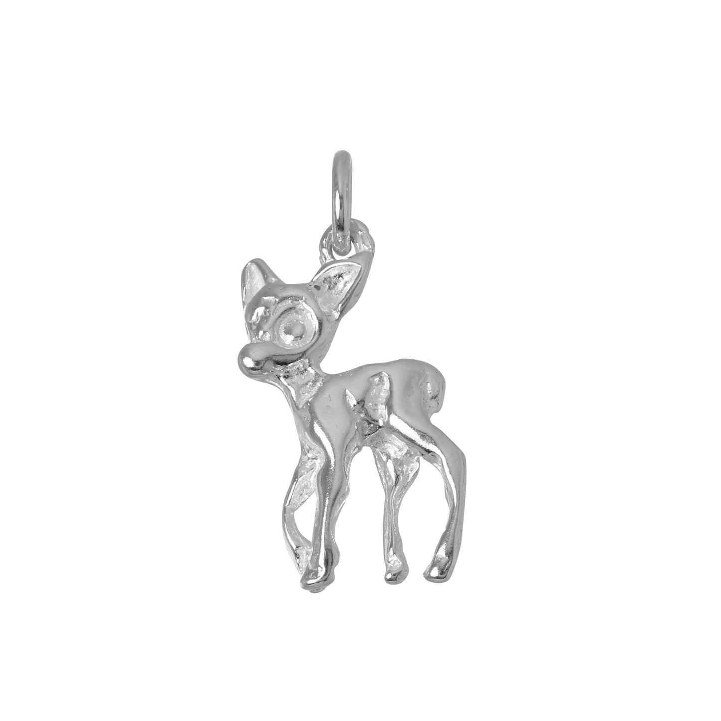 Sterling Silver Bambi Deer Charm