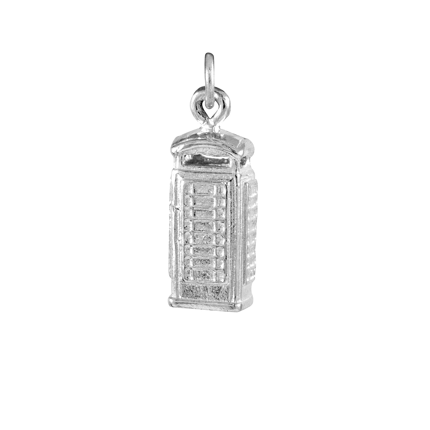 Sterling Silver Phone Box Charm