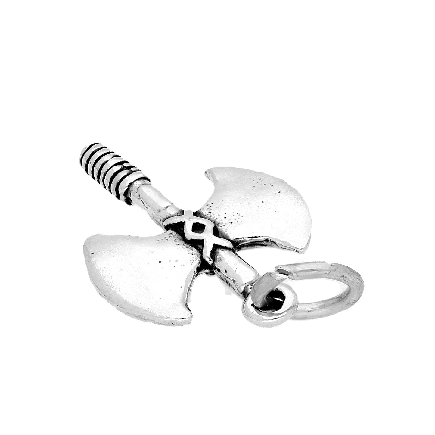 Sterling Silver Battle Axe Charm
