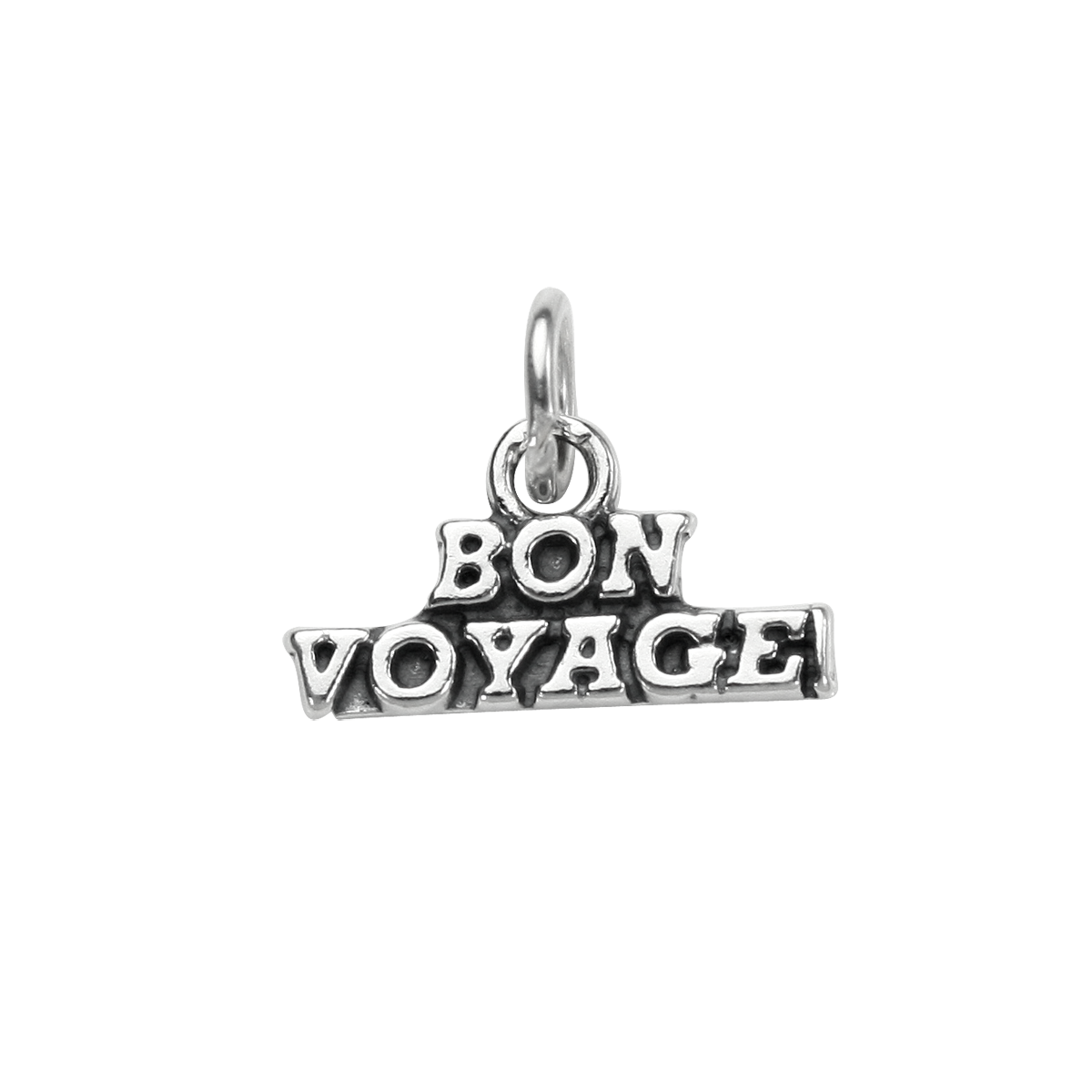 Sterling Silver Bon Voyage Charm