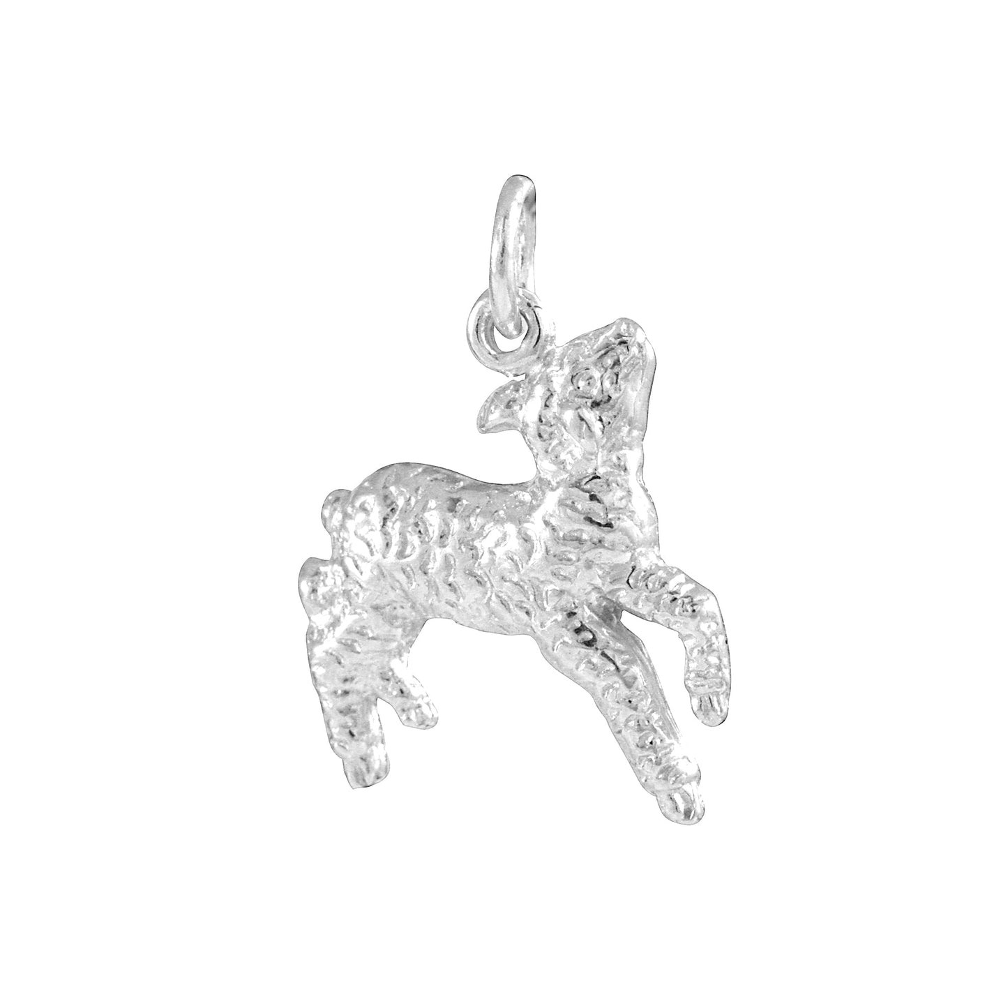 Sterling Silver Lamb Charm