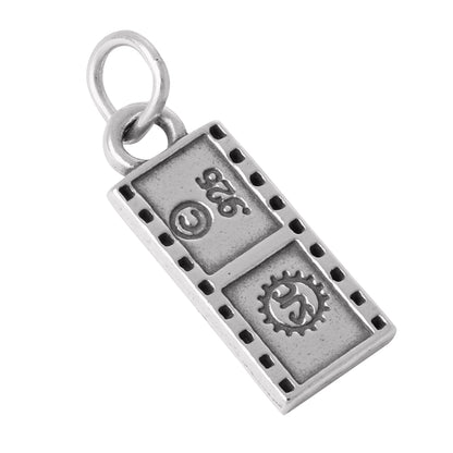 Sterling Silver Film Cell Charm