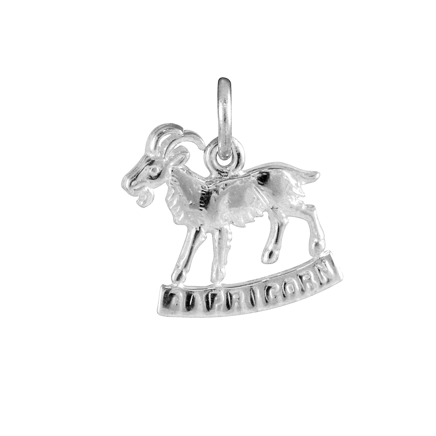 Sterling Silver Capricorn Goat Charm