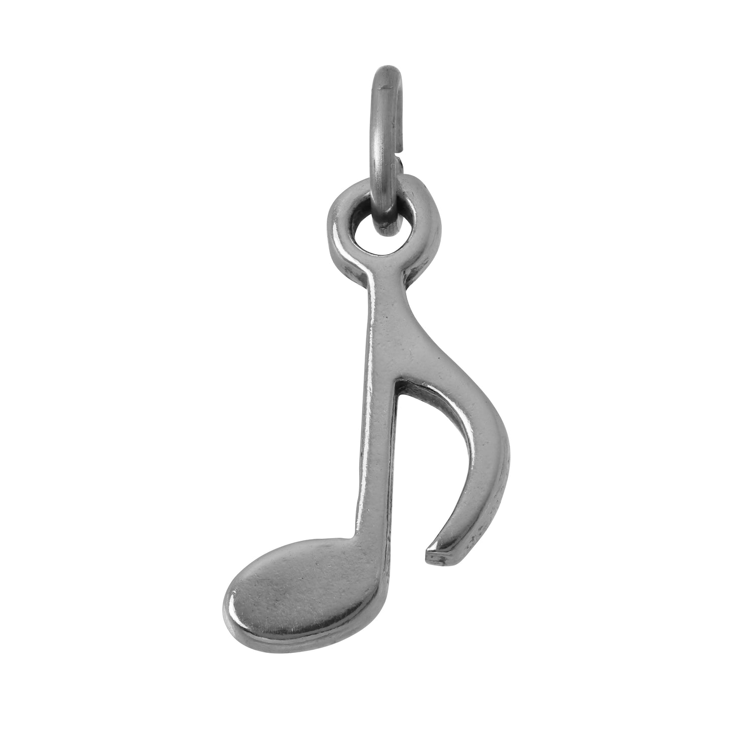 Sterling Silver 8th Musical Note Charm