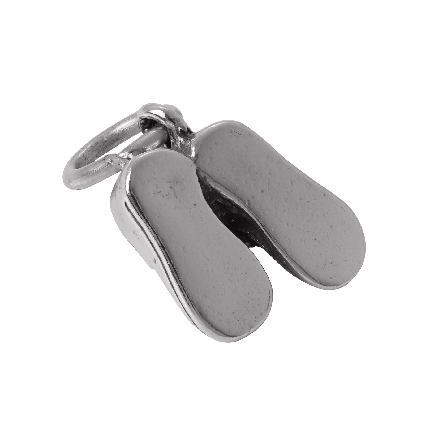 Sterling Silver Baby Shoes Charm
