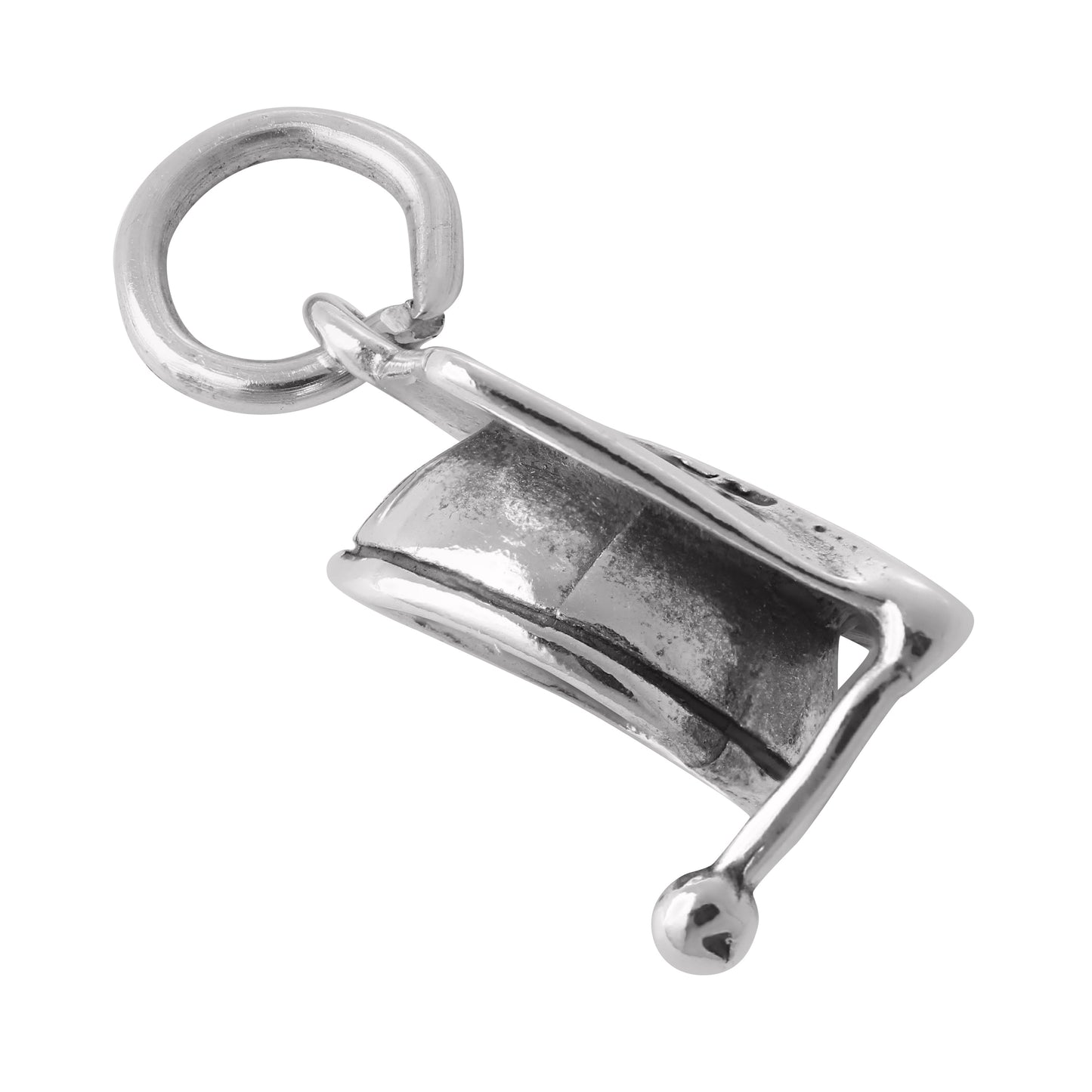 Sterling Silver Mortarboard Charm