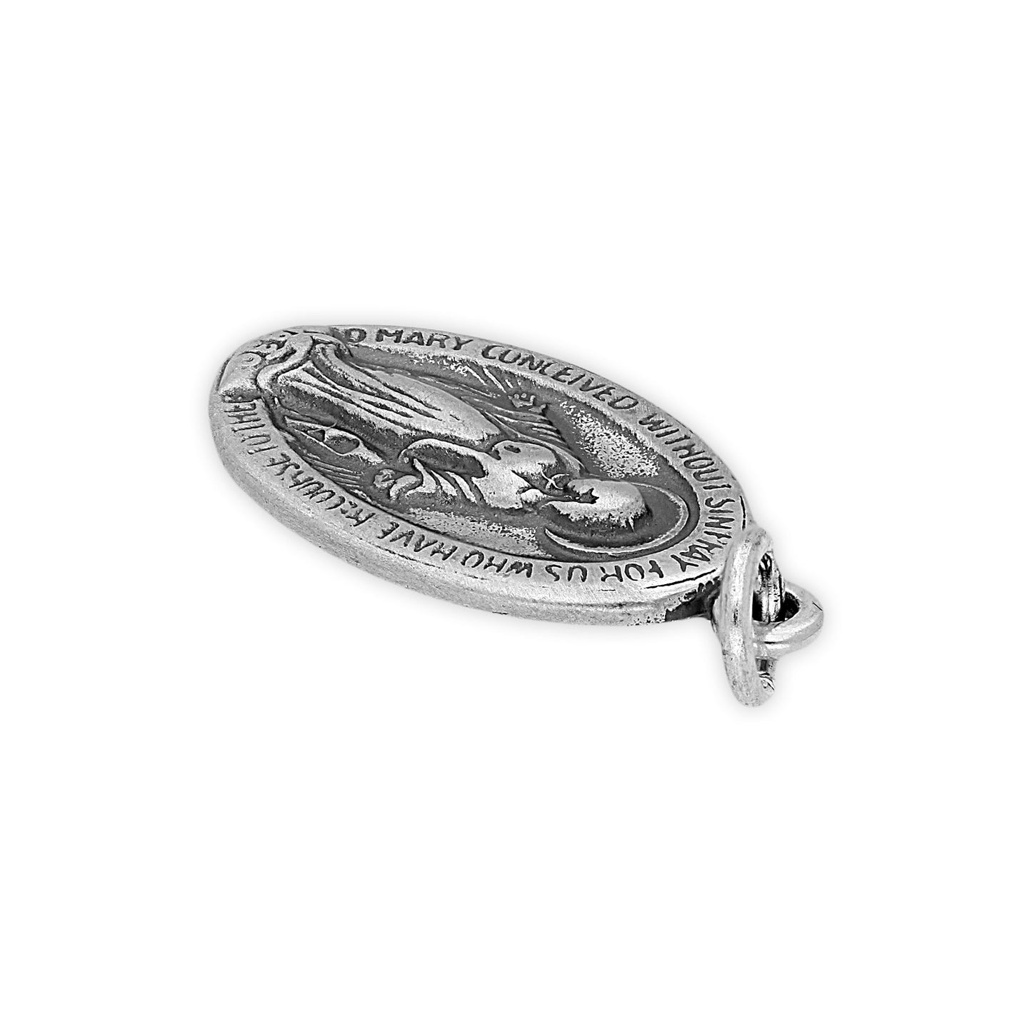 Sterling Silver Mary Charm