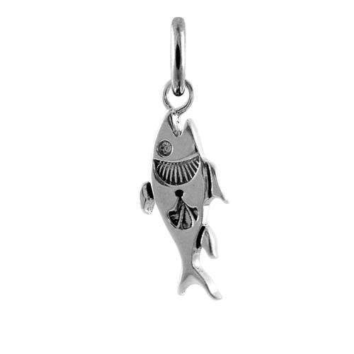 Sterling Silver Fish Charm