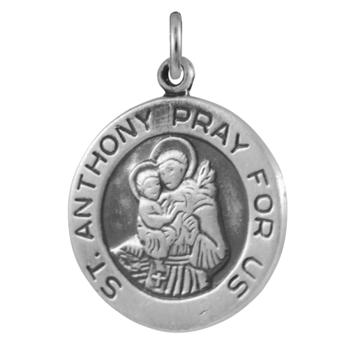 Sterling Silver St Anthony Charm
