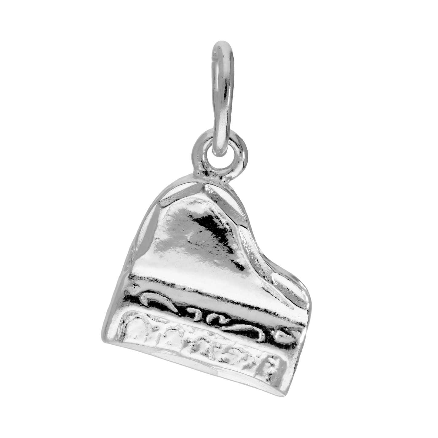 Sterling Silver Piano Charm