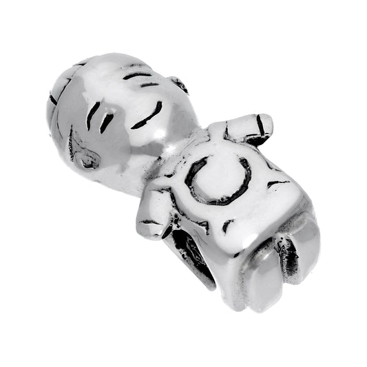 Sterling Silver Little Boy Bead Charm