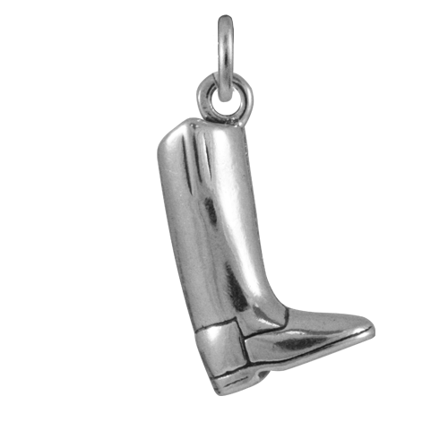 Sterling Silver Riding Boot Charm
