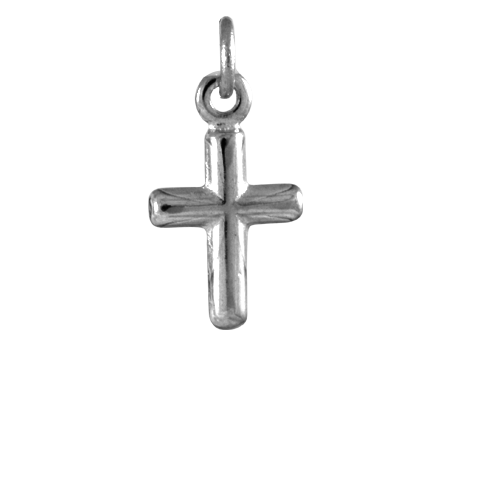 Sterling Silver Tiny Cross Charm