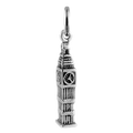 Sterling Silver Big Ben Charm