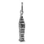 Sterling Silver Big Ben Charm