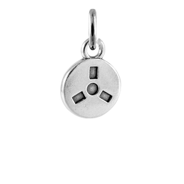Sterling Silver Film Reel Charm