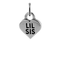 Sterling Silver Little Sister Charm