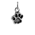 Sterling Silver Paw Print Charm
