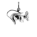 Sterling Silver Mouse Charm