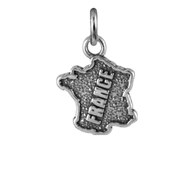 Sterling Silver France Charm