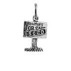 Sterling Silver House Sale Sign Charm