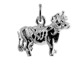 Sterling Silver Cow Charm