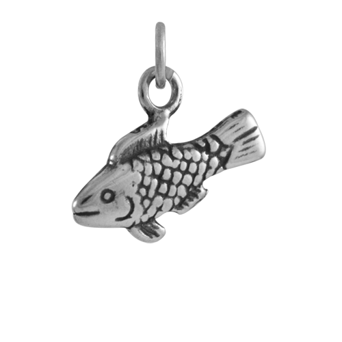 Sterling Silver Fish Charm