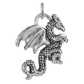 Sterling Silver Welsh Dragon Charm