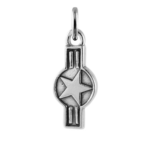Sterling Silver Air Force Charm