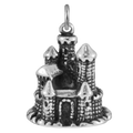 Sterling Silver Fairytale Castle Charm