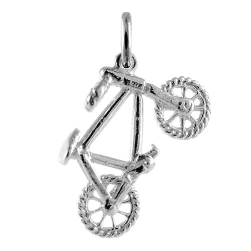 Sterling Silver Bicycle Charm