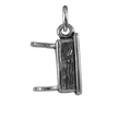 Sterling Silver School Desk Charm