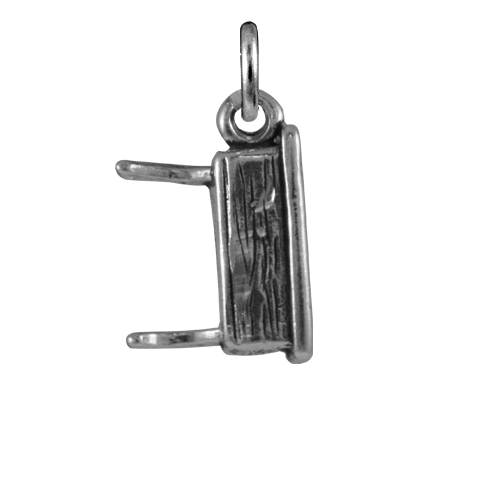 Sterling Silver School Desk Charm