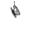 Sterling Silver Tea Cup and Saucer Charm