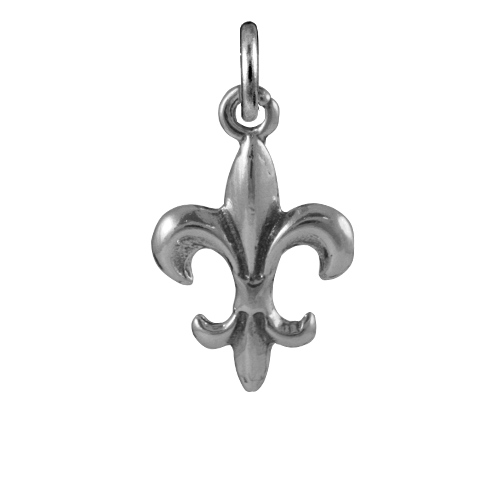 Sterling Silver Fleur-de-Lis Charm