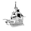Sterling Silver Pirates Galleon Charm