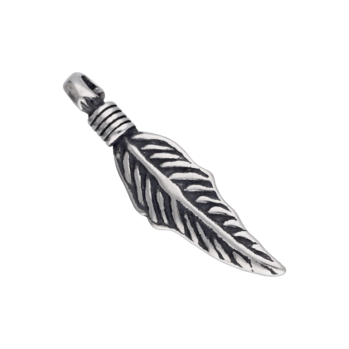 Sterling Silver Feather Charm