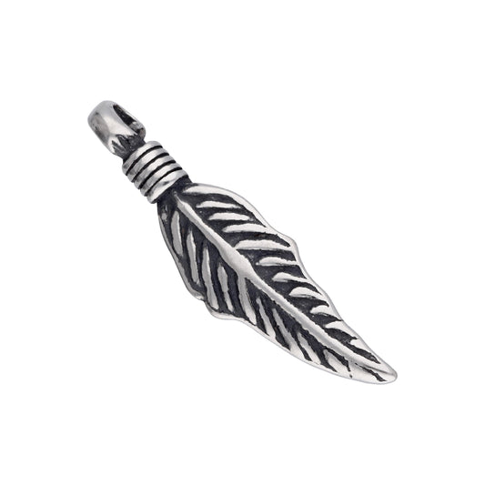 Sterling Silver Feather Charm