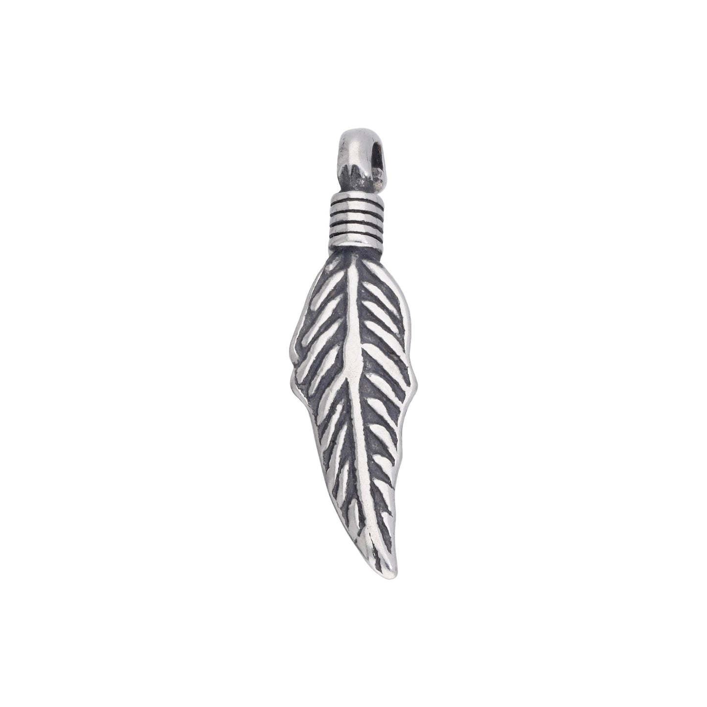 Sterling Silver Feather Charm