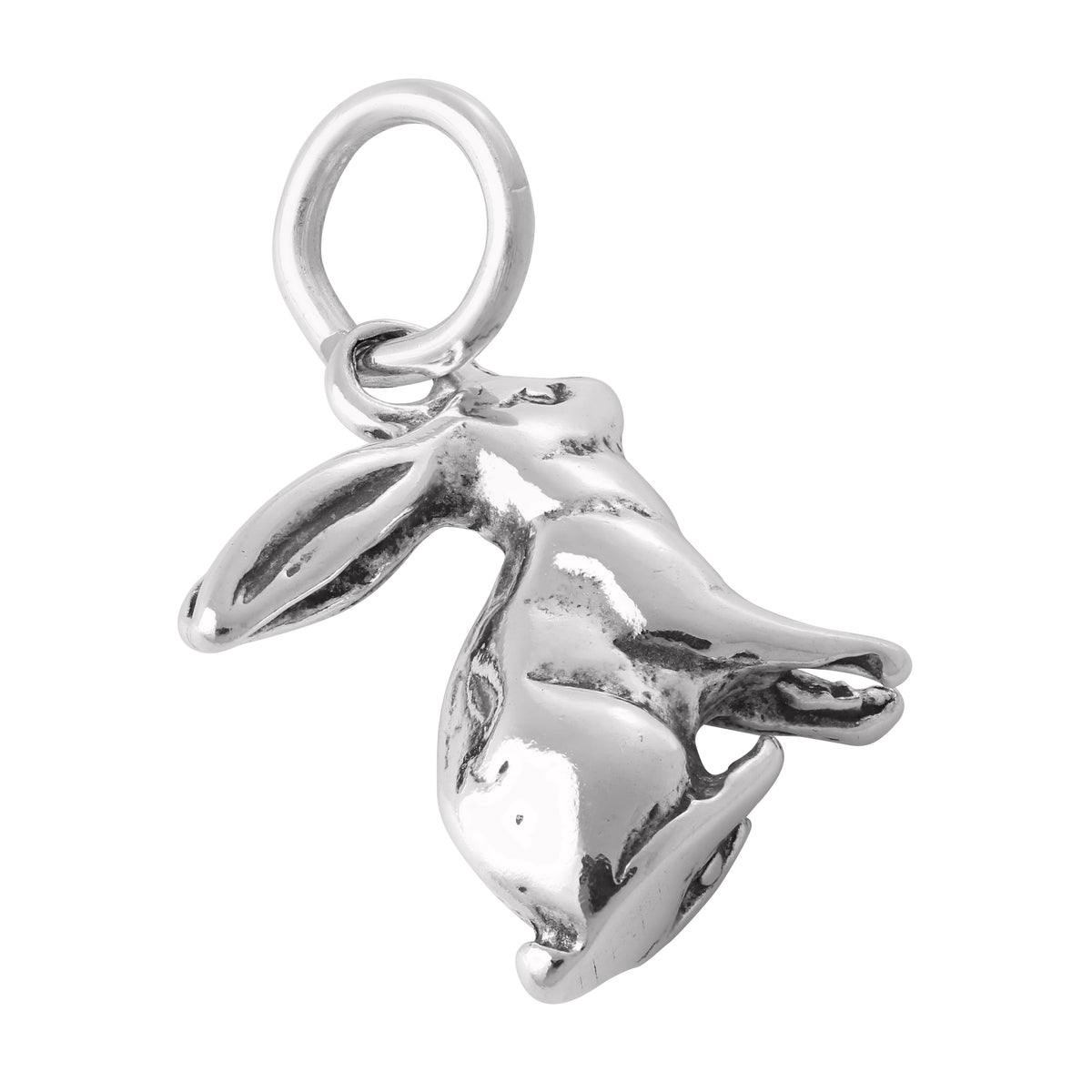 Sterling Silver Rabbit Charm