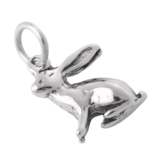 Sterling Silver Rabbit Charm