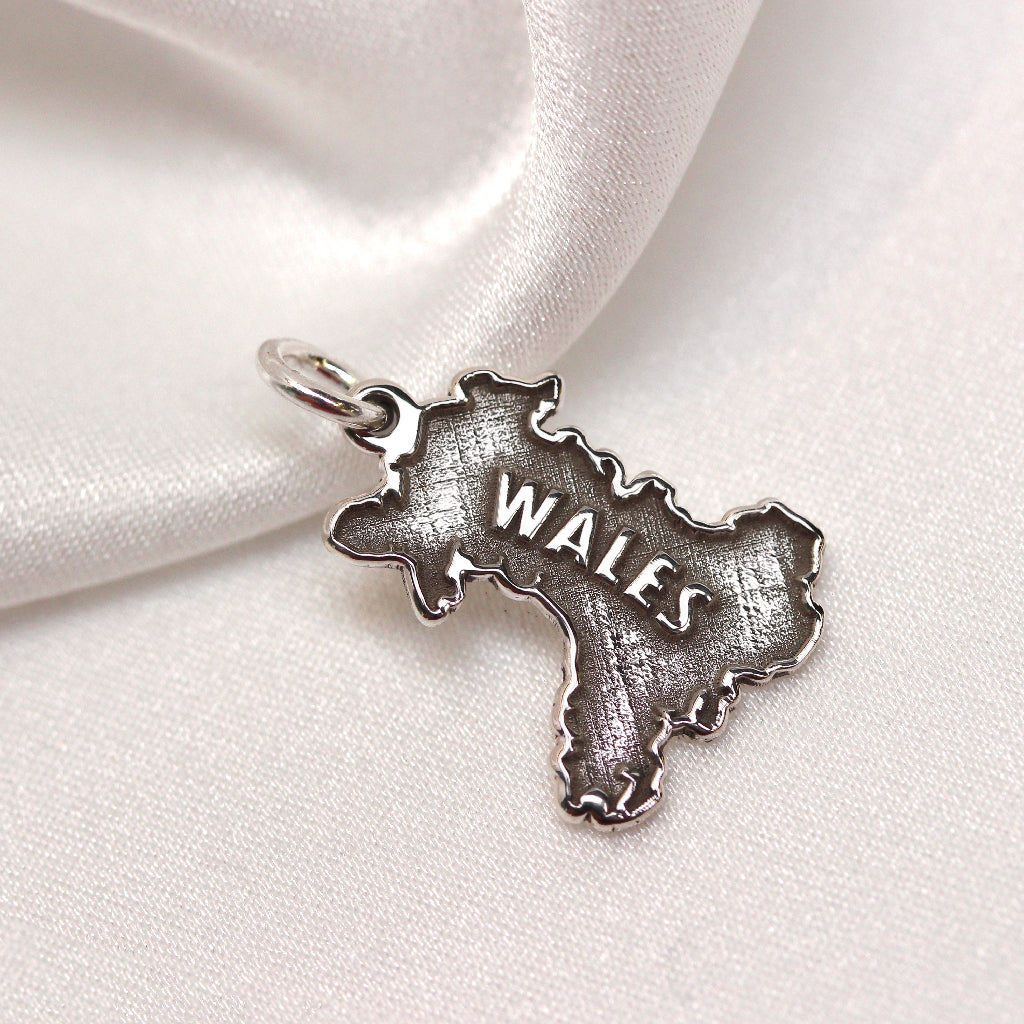 Personalised Sterling Silver Any Country Map Charm