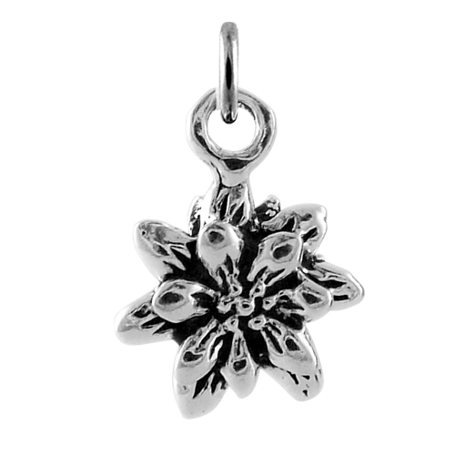 Sterling Silver Flower Charm