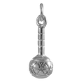 Sterling Silver Baby Rattle Charm