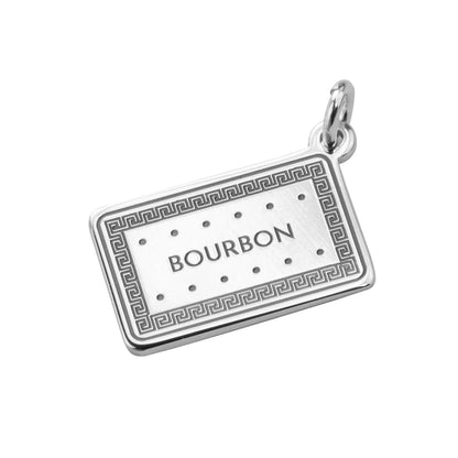 Personalised Sterling Silver Classic Biscuit Charm