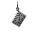 Sterling Silver Diary Charm