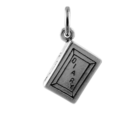 Sterling Silver Diary Charm