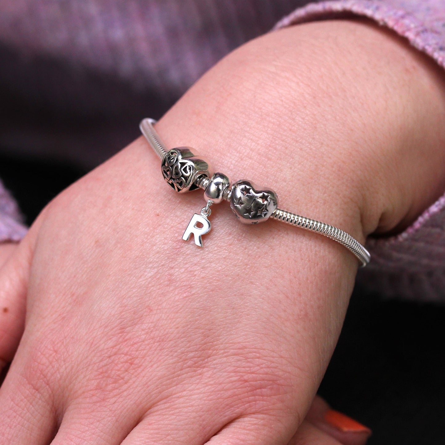 Sterling Silver 3mm Snake Bracelet - 7.5 Inches