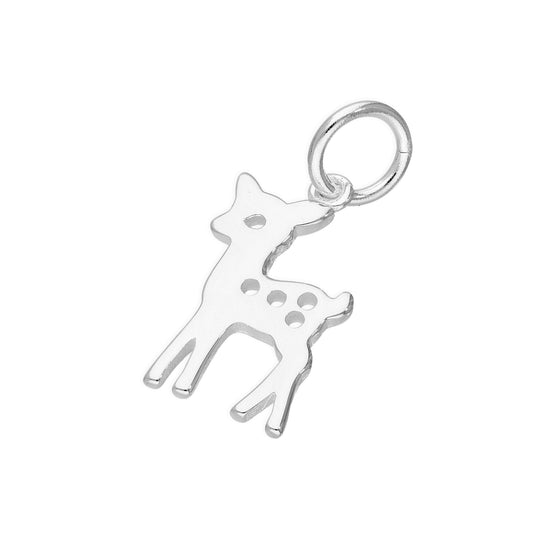 Sterling Silver Deer Charm