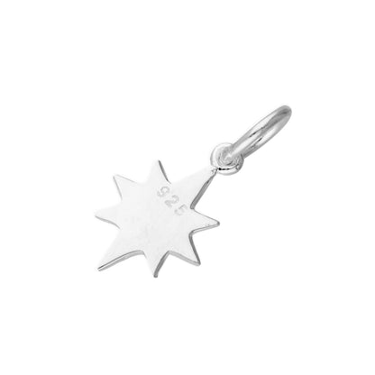 Sterling Silver Northern Star Nativity Charm